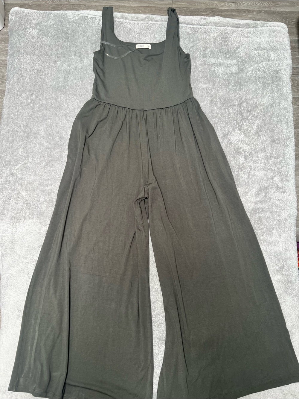 Wide-Leg Black Sleeveless Jumpsuit by Sozy boutique in CA